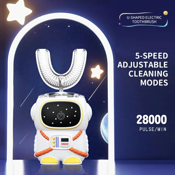 Astronaut U-Shaped Kids Electric Toothbrush