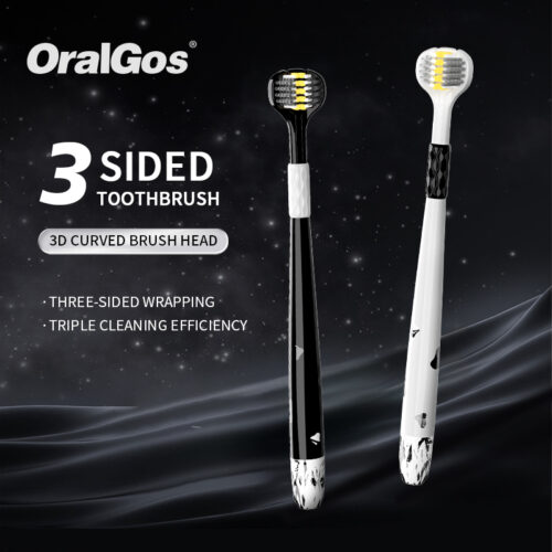 OralGos 3-Sided Toothbrush