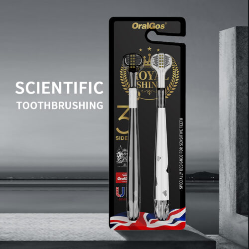 OralGos 3-Sided Toothbrush